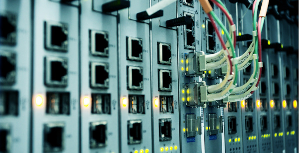 telecommunication devices in the data center
